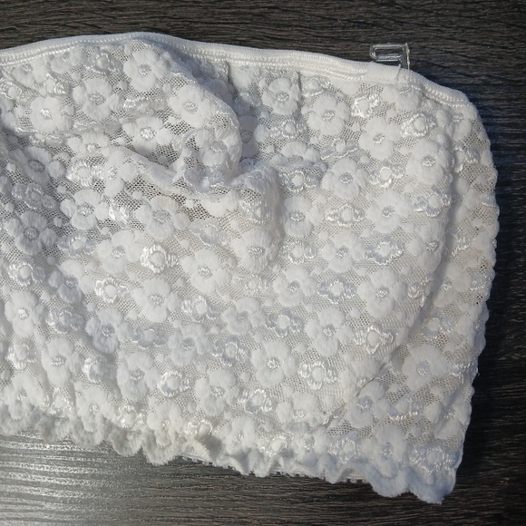 Olga Strapless Underwire Stretch Lace Bra 38D - Picture 2 of 16